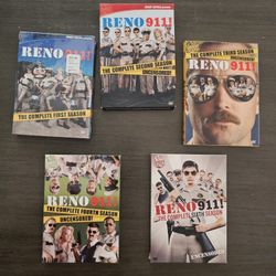 RENO 911 DVD Series, Seasons 1,2,3,4, & 6