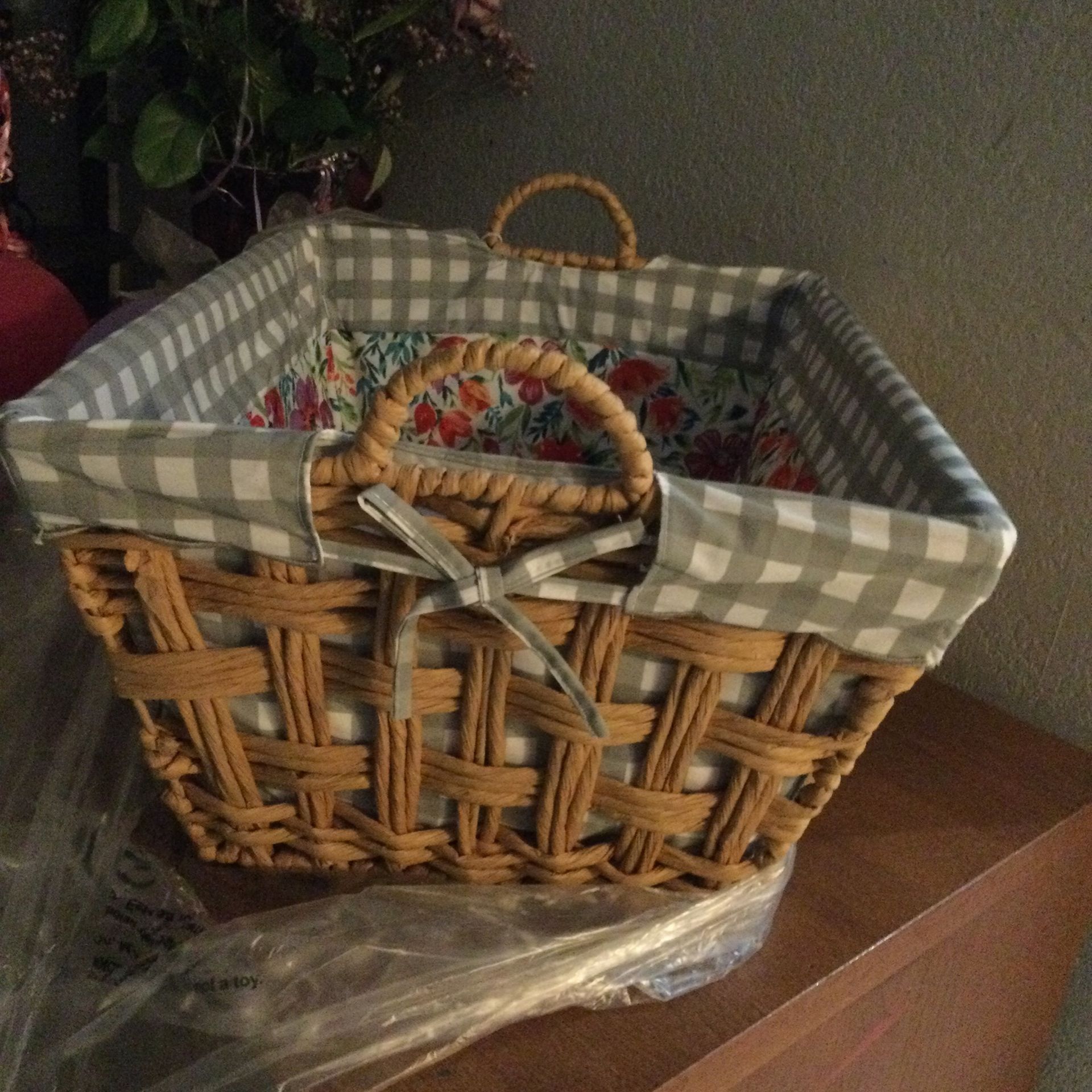 The Pioneer Woman Paper Rope Laundry Basket