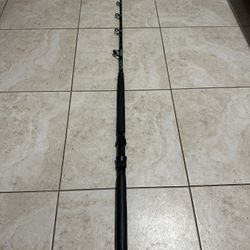 Custom 6’ Stand Up Trolling Rod Stuart Butt Aftco Guides