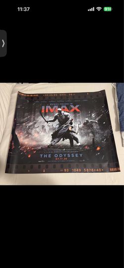 The Odyssey Opening Week poster