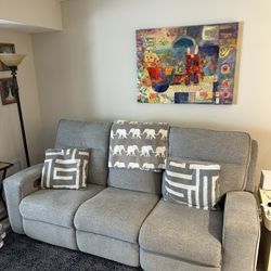 Double Power Recliner Sofa-Ashley Furniture
