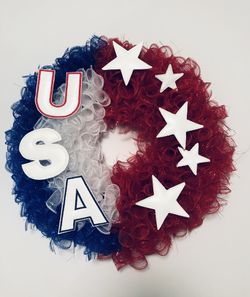 4th of July wreath
