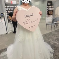 Wedding Dress 18 Sz
