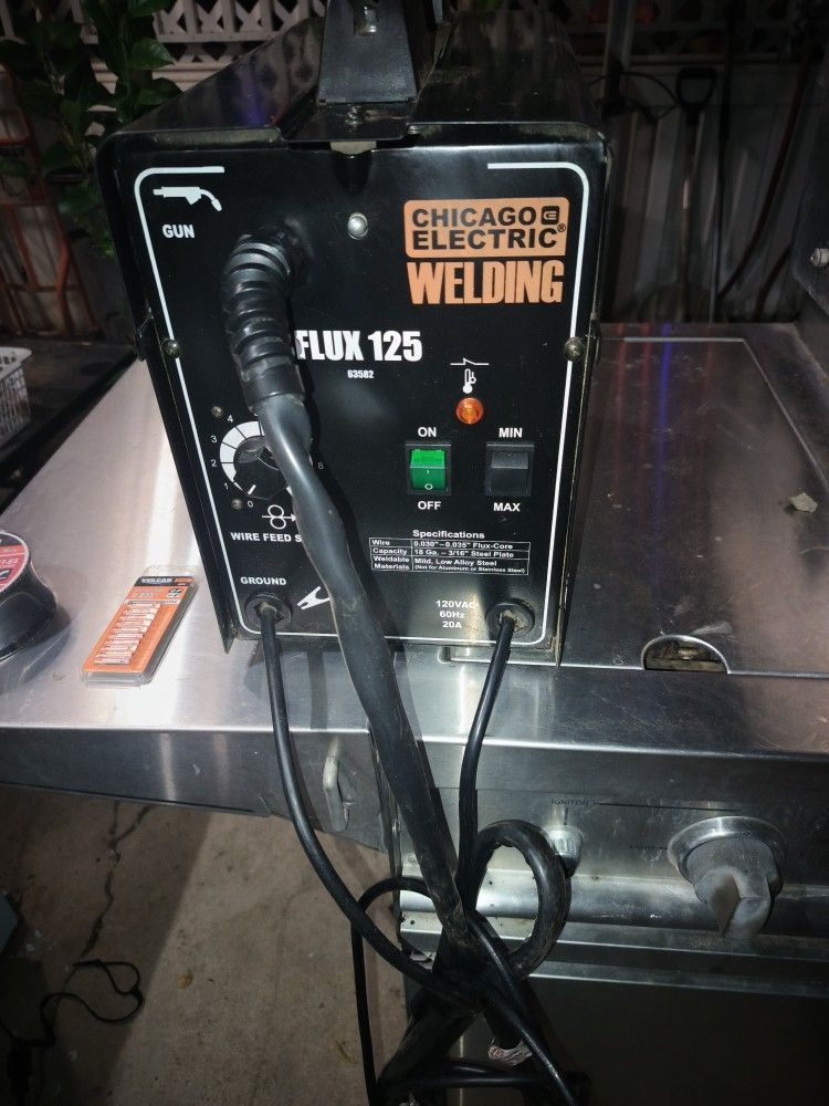 Welder Chicago And Helmet