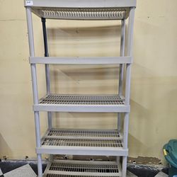 Storage shelves