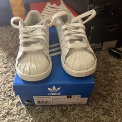 10C Boy Adidas Superstar Shoes