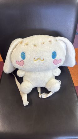 Sanrio Cinnamoroll Star Tiara Plush Backpack.