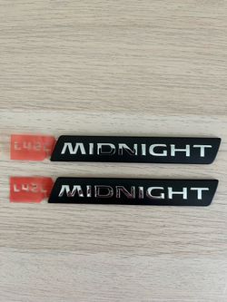 Nissan Midnight Emblems