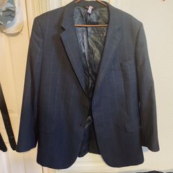 Jos. A. Bank Men’s Wool Pinstripe Suit, Complete Set