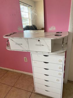 Organizador , tocador espejo
