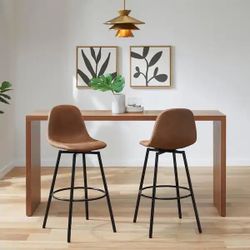 Set of 2 Bar Stools 