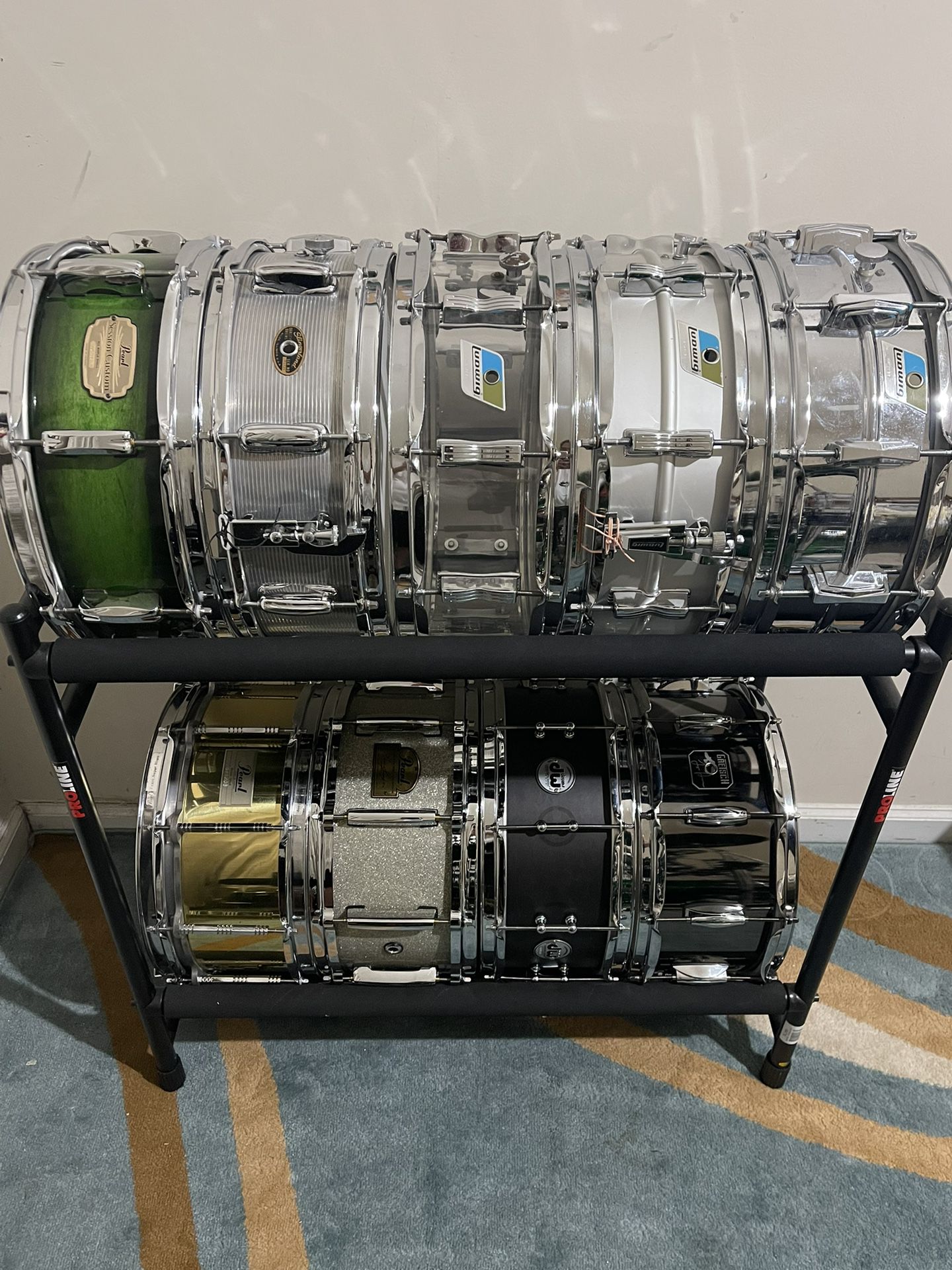 Variety Of Snare Drums