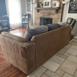 Sofa and love seat
