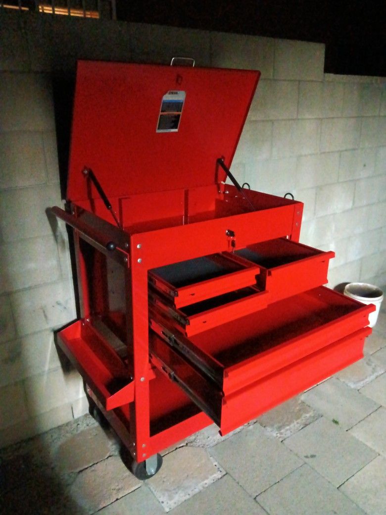 US General Pro Tools Box Tools Cart 