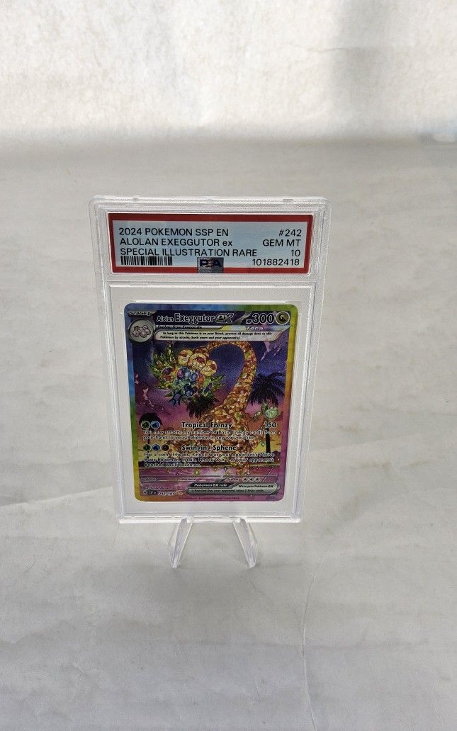 Pokemon Alolan Exeggutor Ex PSA 10