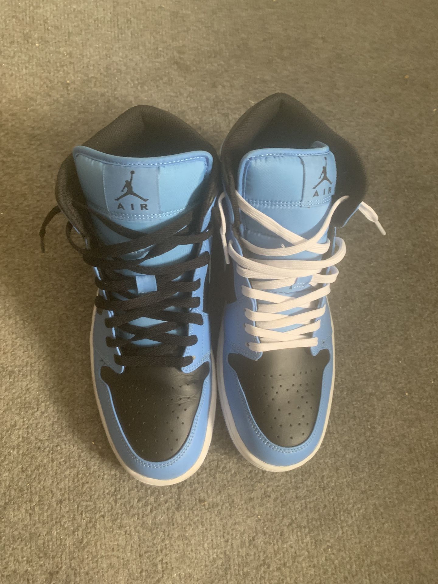 Air Jordan 1 Mid “University Blue Black” (Men’s 10.5) – W/ Box
