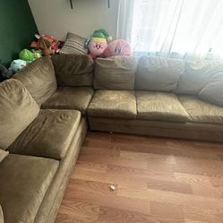Brown Sectional