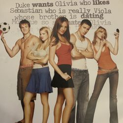 Dreamworks SHE’S The MAN Full-Screen Edition (DVD-2006) Amanda Bynes!