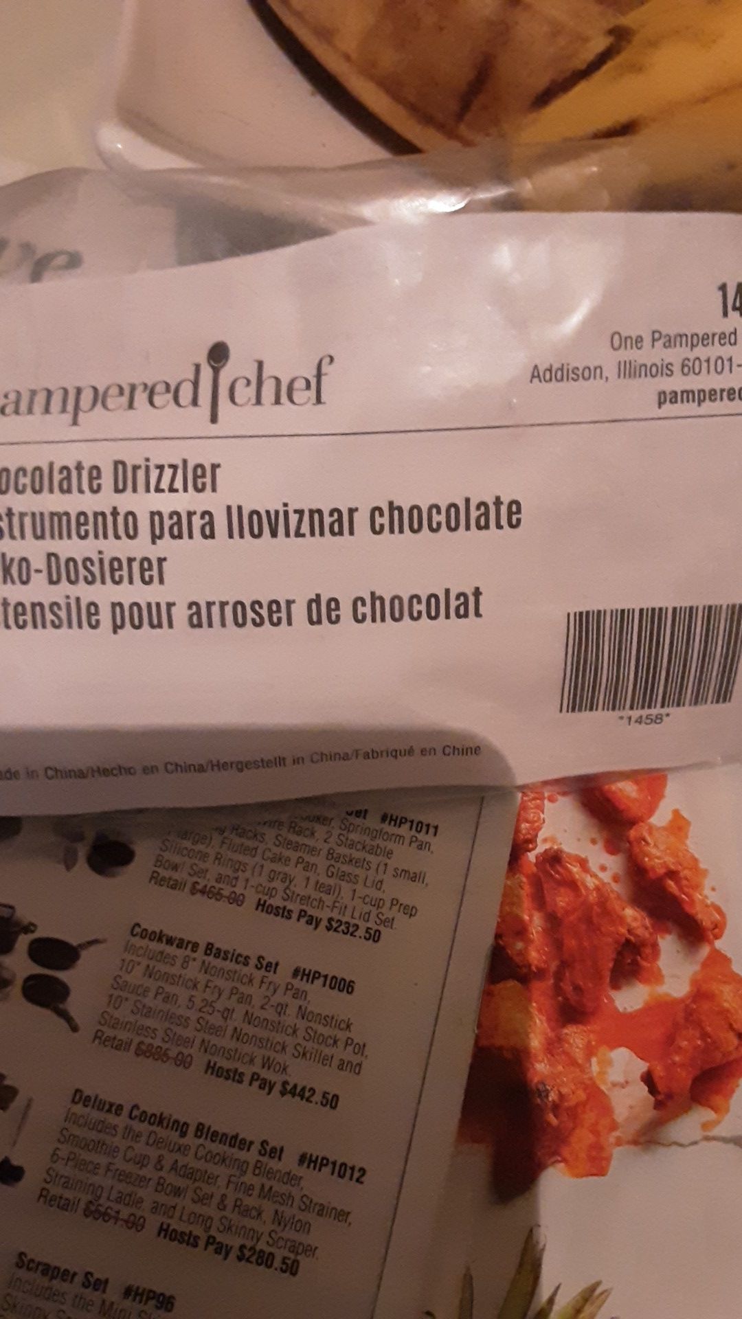 Pampered Chef Chocolate Drizzler