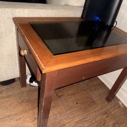 Wooden End Table