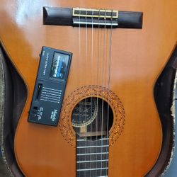 Vintage Kazuo Yairi Y-15 1967 Black Round Label
