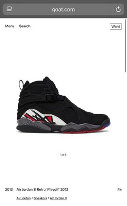 jordan 8 play offs see pictures 10.5