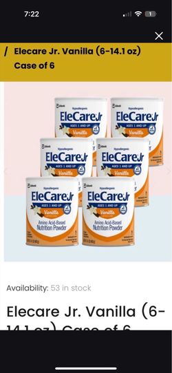 Elecare Jr vanilla