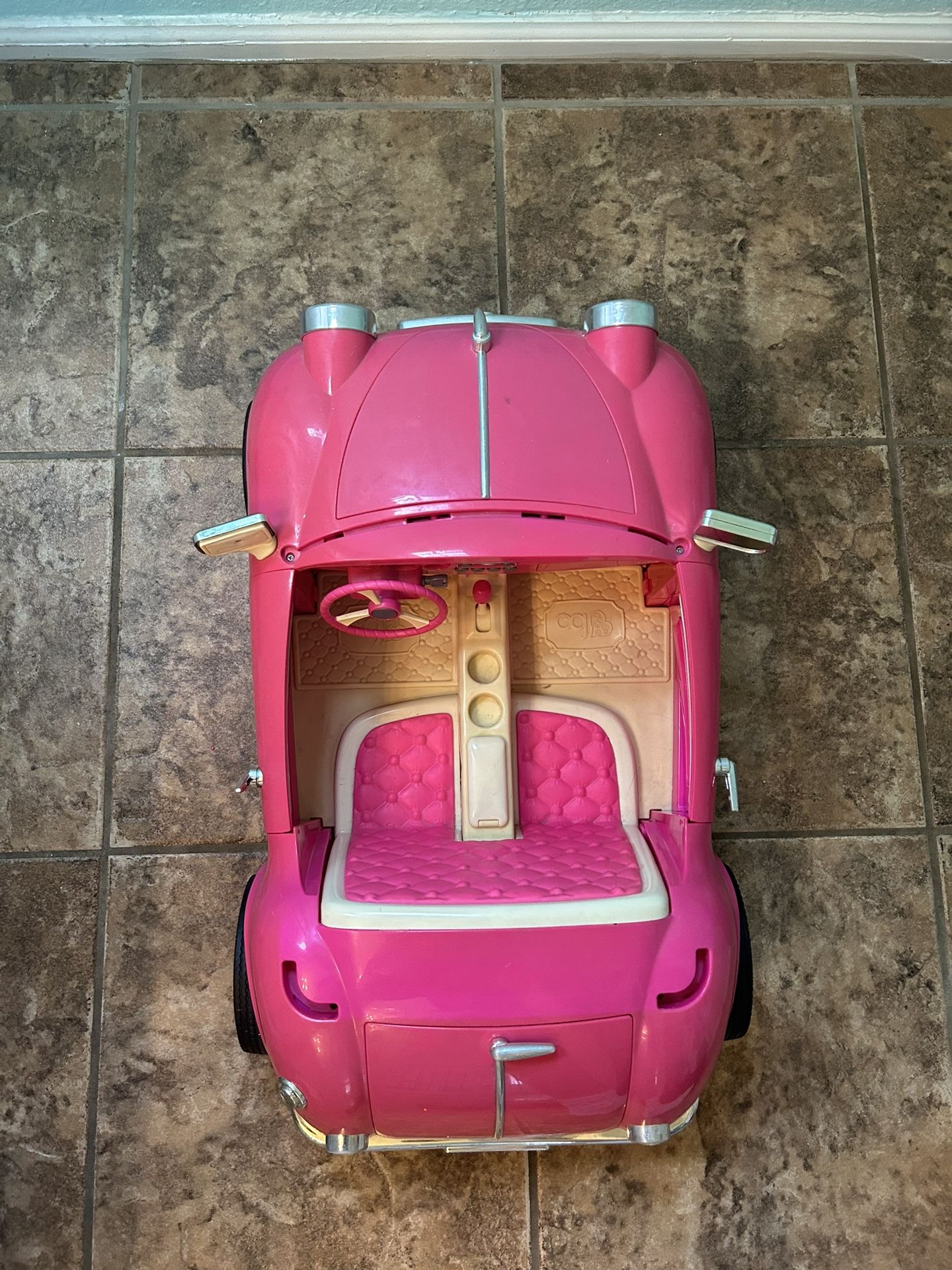 18 Inch Girl Doll Car (American Girl doll Size)