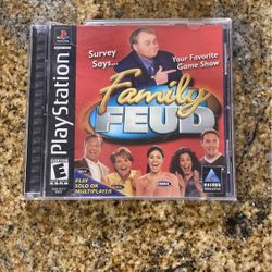 Family Feud (Sony Playstation 1 ps1) Complete