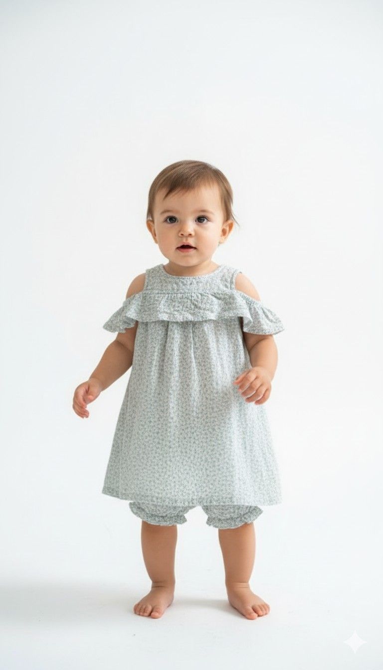 Pastourelle by Pippa & Julie Floral Lace Cold Shoulder Dress - 18 Months