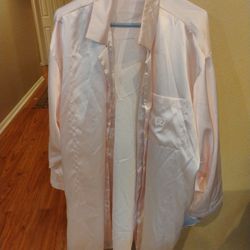 Vintage Dior Pink Satin Night Shirt