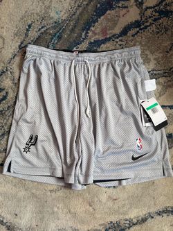 Brand New with Tags Men’s Nike San Antonio Spurs Official Player Issued Reversible Basketball 🏀 Shorts Size XL