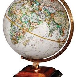 National Geographic Bingham Desk World Globe Antique Ocean 39506 (Brand New)