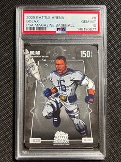 2025 battle arena Bojax Bo Jackson PSA magazine baseball PSA 10 Gem Mint🔥🔥🔥