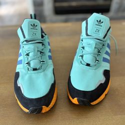 2022 Adidas ZX 1K Boost 'Acid Mint Black. Size 13