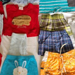 3 To 9 Months Baby Boy's Clothes Lot