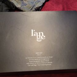L’ange Onyx Set, Le Volume 2 Brush Dyer, Straightener, And Wand