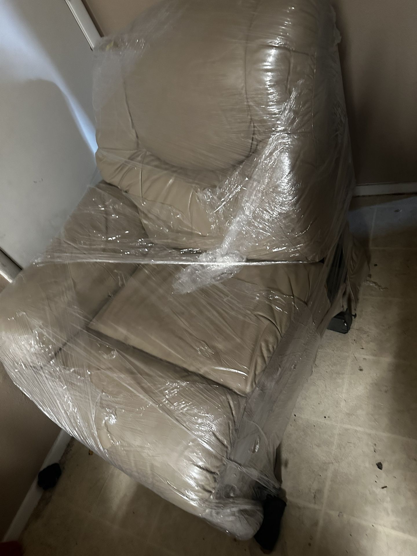 Leather Recliner Couch