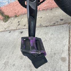 Purple n black demotion pedals (NOT FOR SALE TRADE ONLY❗️❗️)