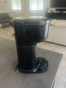 Black Single Serve Coffee Maker