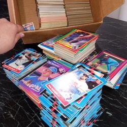 Hundreds Of Baseball Cards 