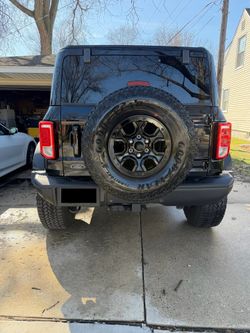 2025 Ford Bronco Big Bend Sasquatch OEM Rear Bumper