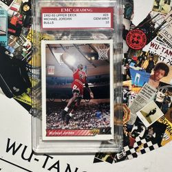 MICHAEL JORDAN~CHICAGO BULLS~1992 UPPER DECK #23 GEM-MT 10 GRADED NBA CARD