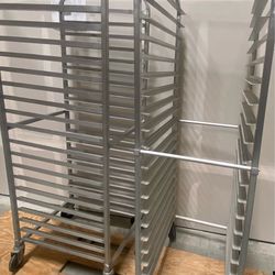 20 Tier Aluminum racks