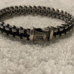 Authentic David Yurman Mens 8” Bracelet For Sale 