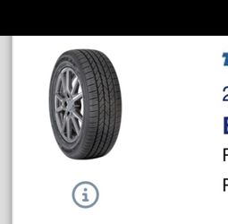 New Toyo 205/55R16 tires