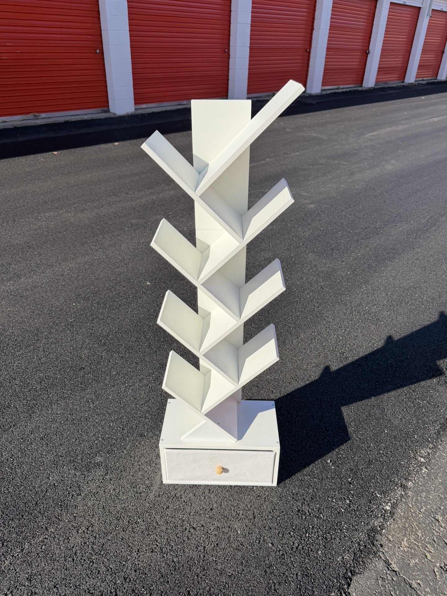 Tier Tree Book Shelf, Floor Standing Bookshelf