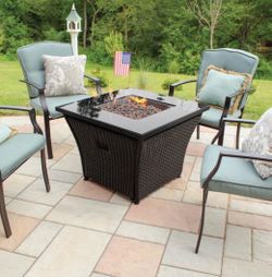 Blue Rhino Propane Fire Pit Table