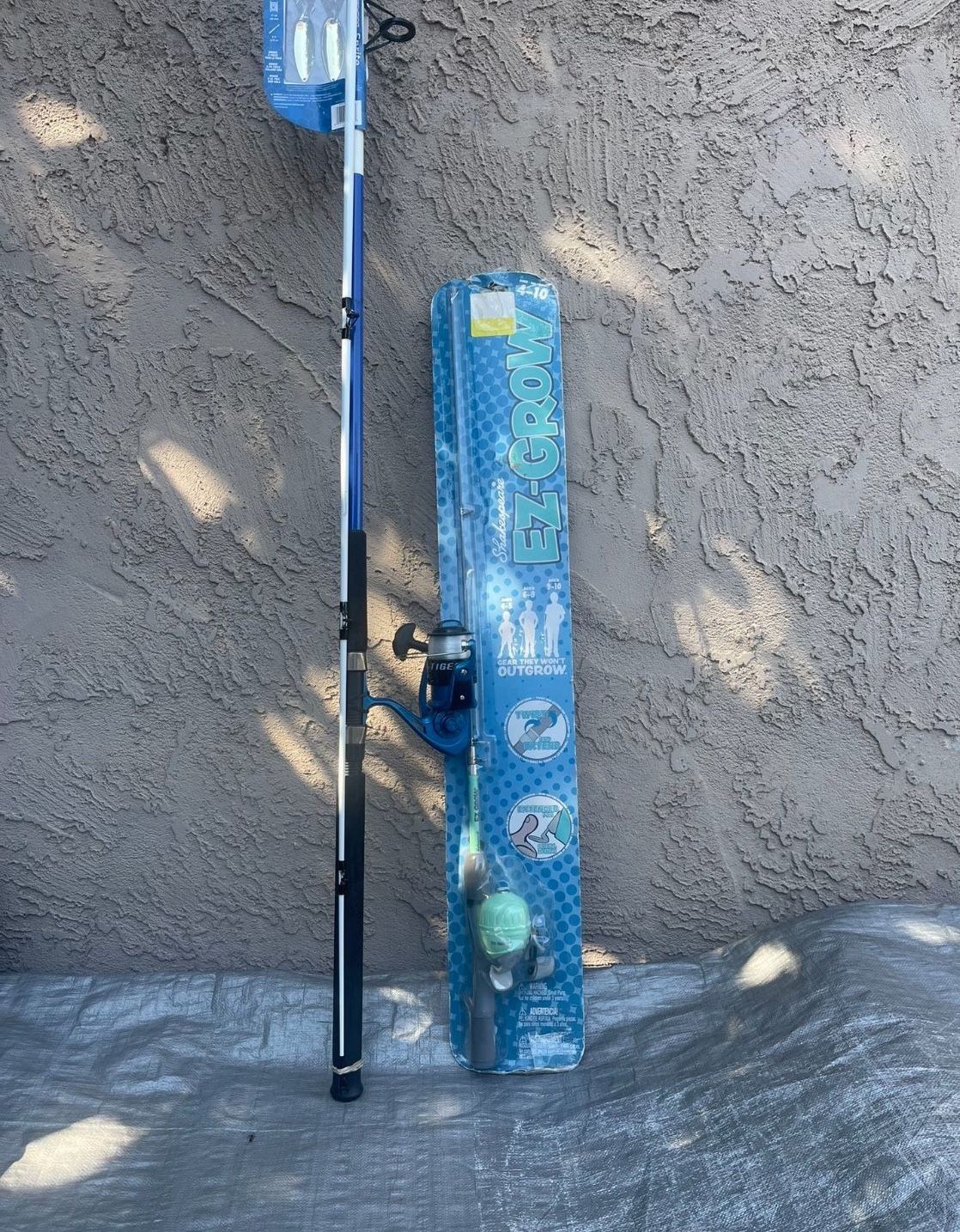 Shakespeare Tiger Spinning Fishing Rod and Reel Combo