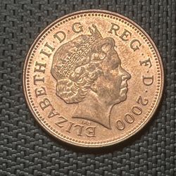 2000 Two Pence Coin 